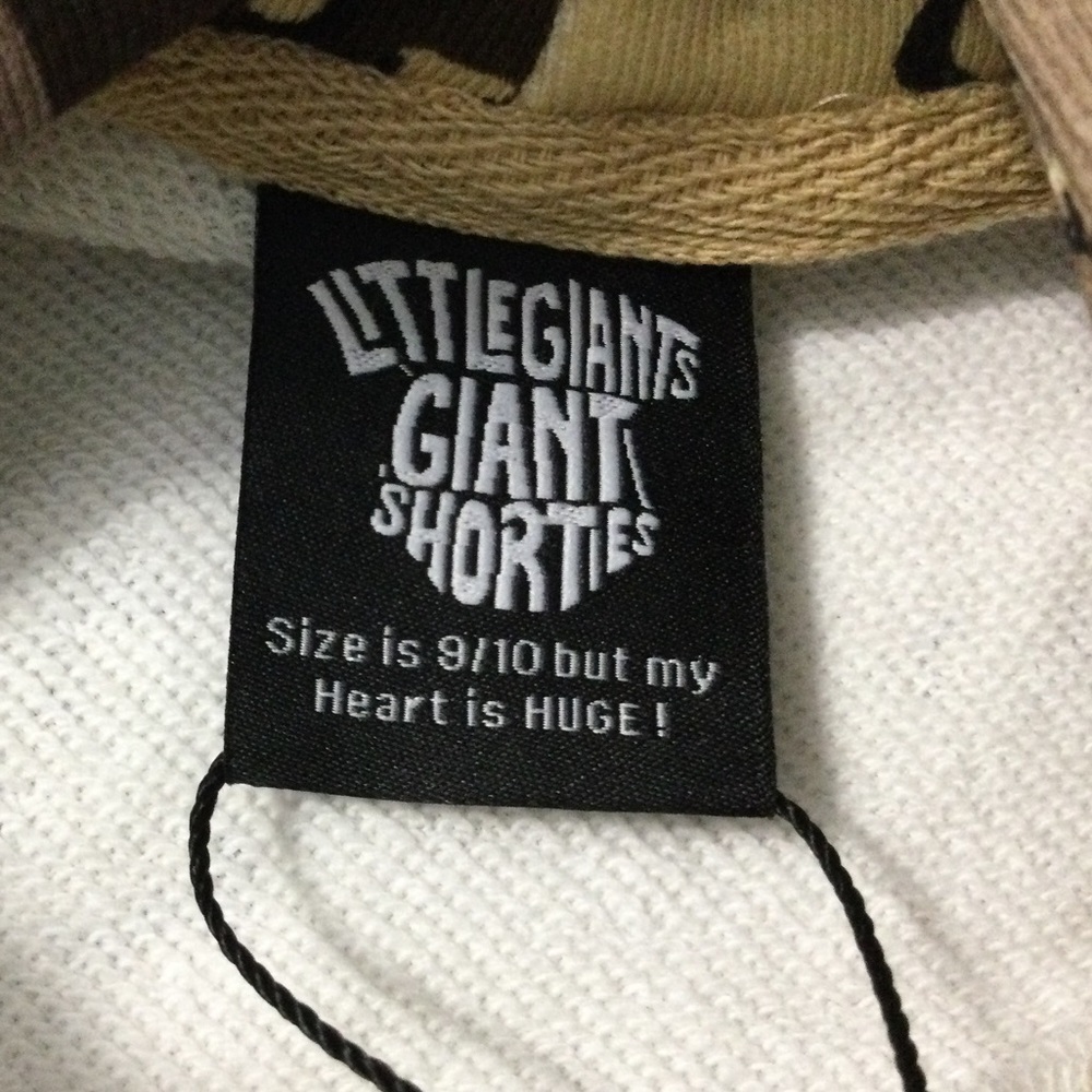 We Are Little Giants Creative Disruptors Choc Chip Camo Boy’s Hoodie Size 9/10 - Picture 4 of 10